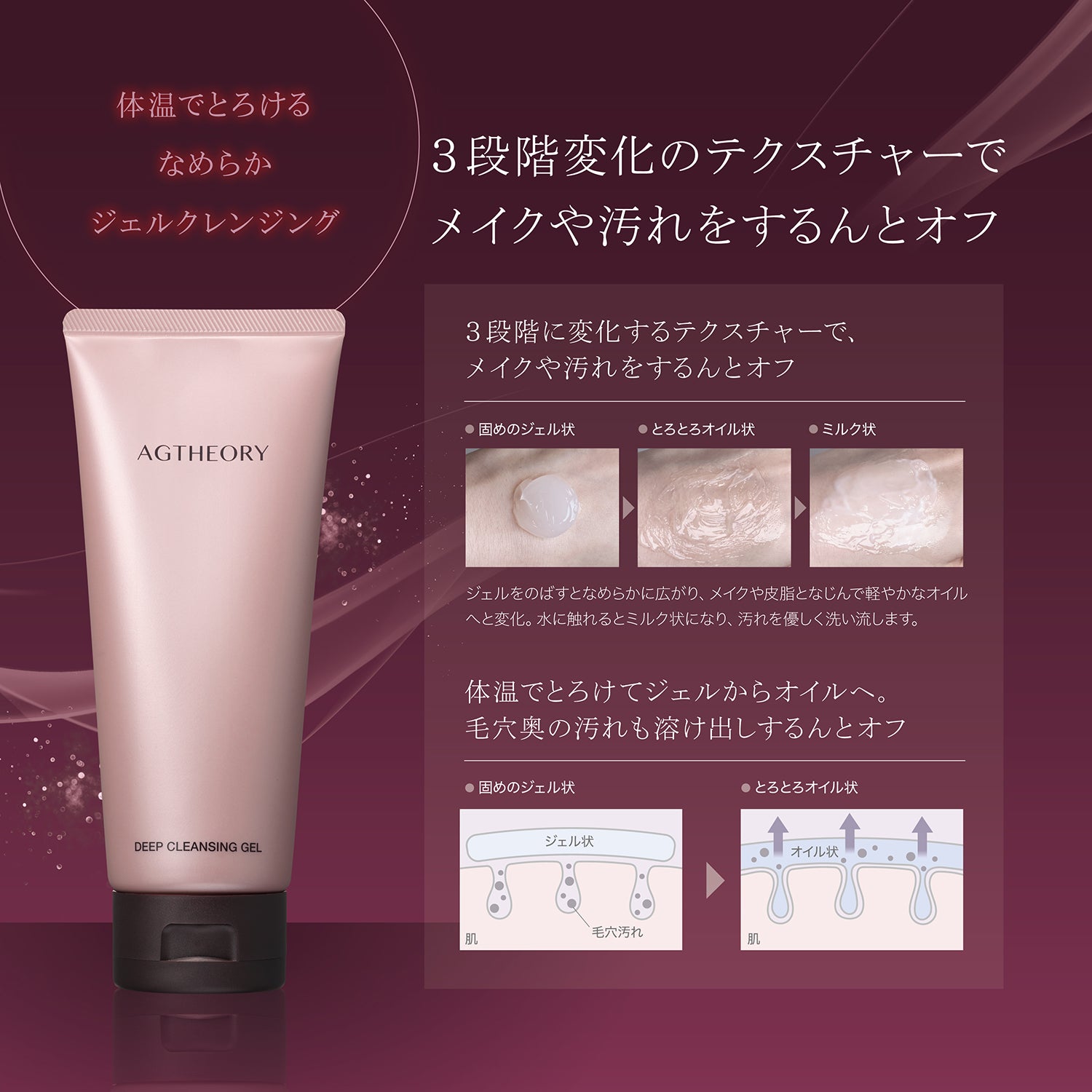 AGTHEORY 菁萃凈透卸妝乳 120g