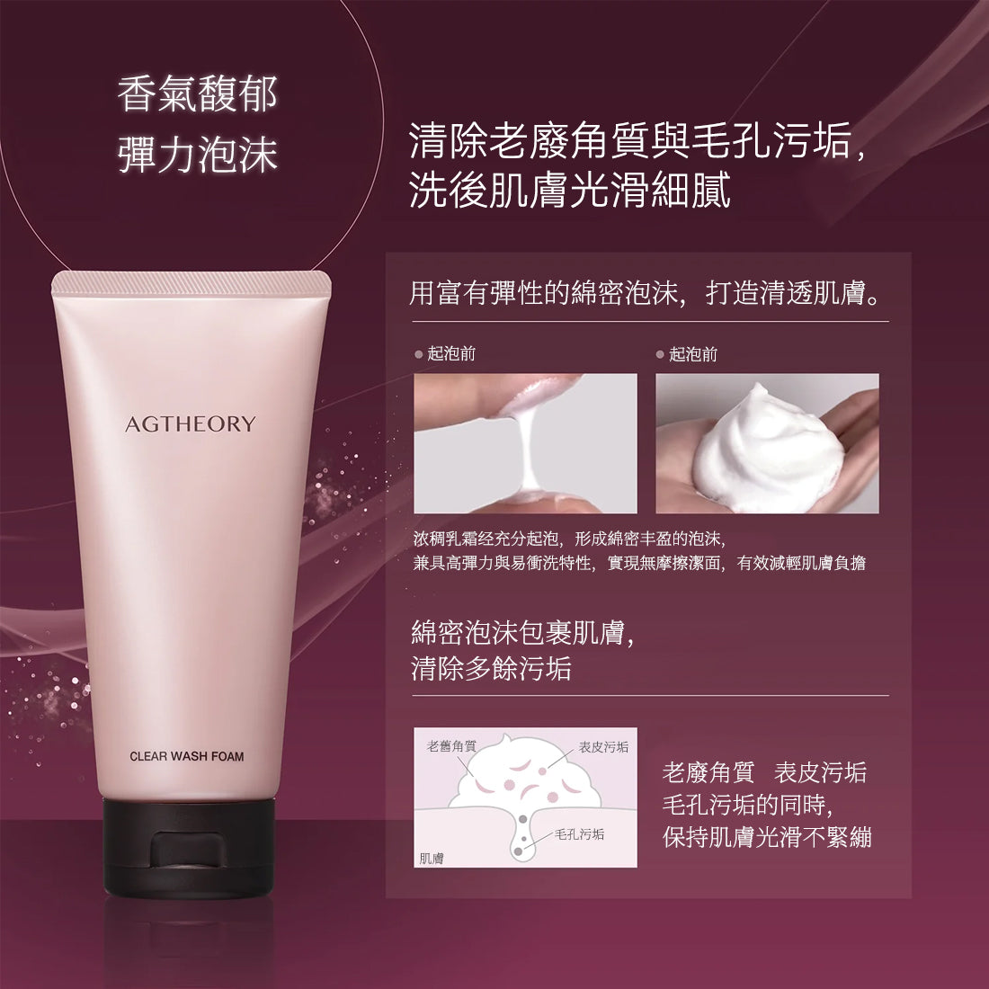 AGTHEORY 抗糖滋養潔面乳 100g