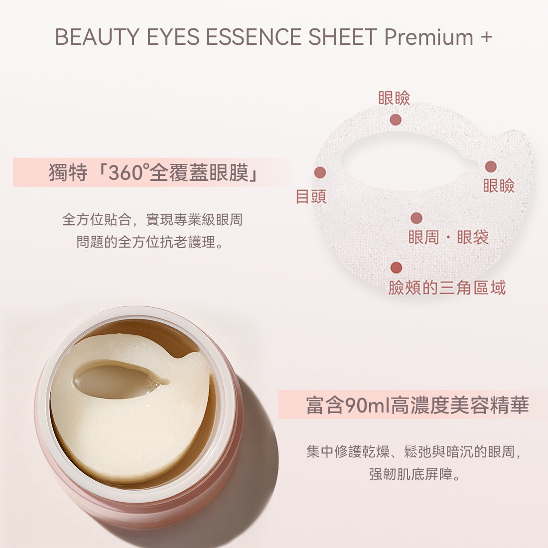 BEAUTY EYES 4D金字塔眼膜 60片