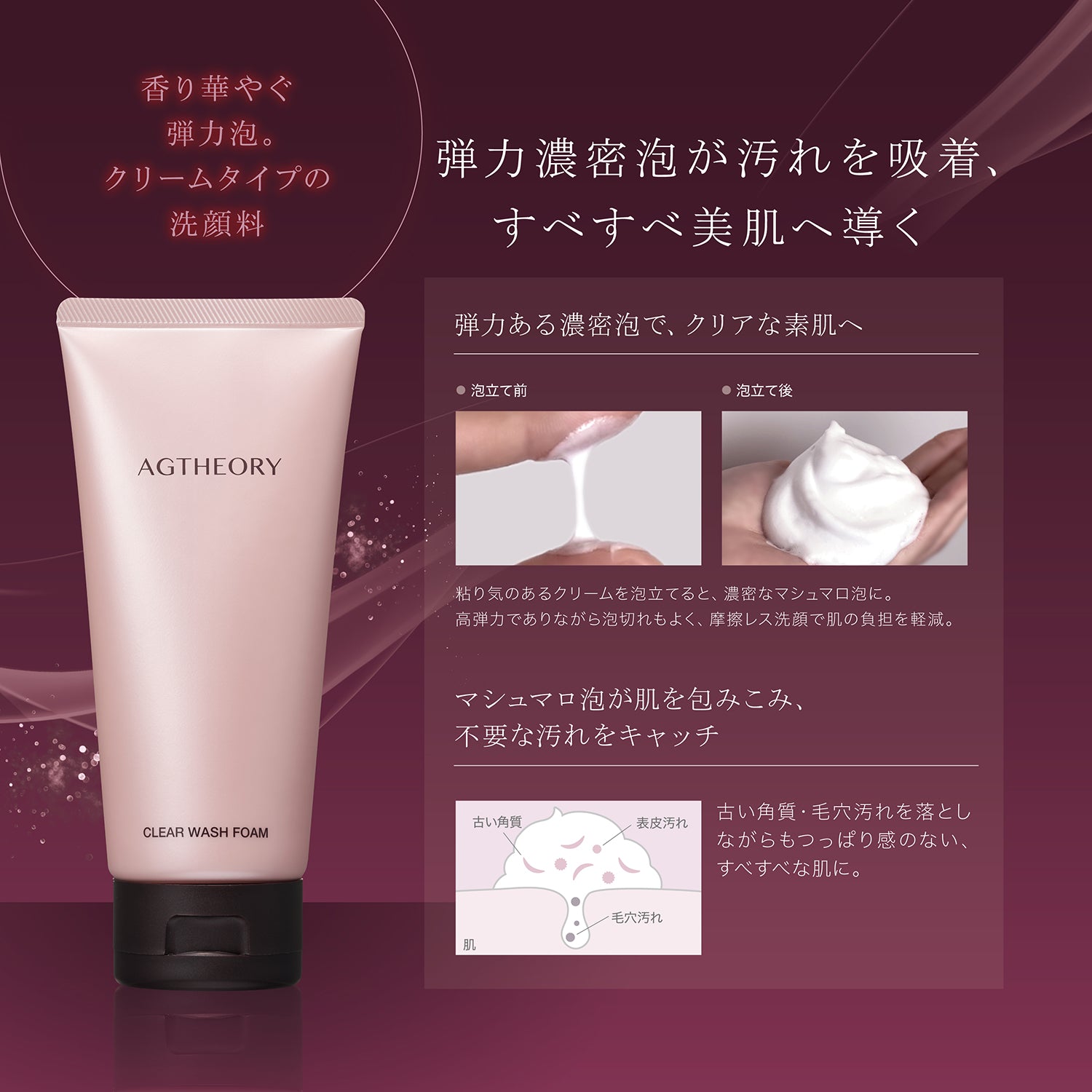 AGTHEORY 抗糖滋養潔面乳 100g