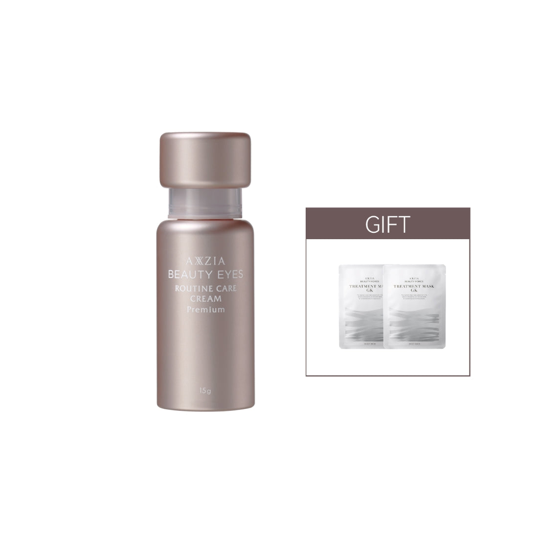 AXXZIA Beauty Eyes Routine Care Cream Premium 15g